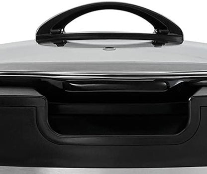 Crock-Pot Thermoshield 6 Quart Slow Cooker with Carry Handles 3UM9