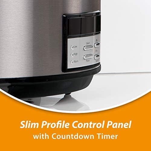 Crock-Pot 8 Quart Programmable Slow Cooker with Auto Warm 3H1D