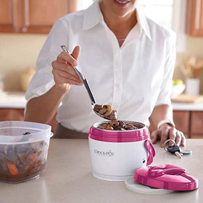 Crock-Pot Lunch Crock Portable Food Warmer 20oz – Pink M162