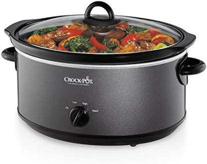 Crock-Pot 7 Quart Slow Cooker – Charcoal FS9F