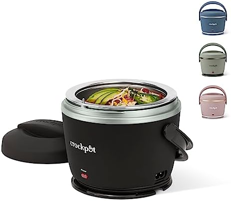 Crock-Pot Electric Lunch Box Food Warmer 20oz – Black 5DTF