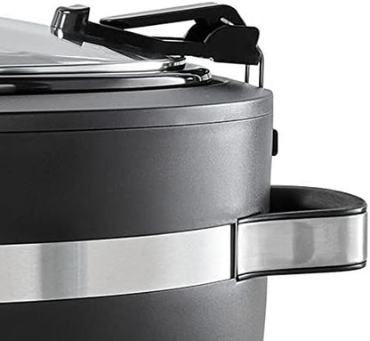 Crock-Pot Thermoshield 6 Quart Slow Cooker with Carry Handles 3UM9