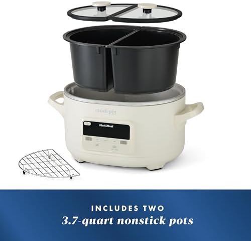Crock-Pot MultiMeal Multicooker with Programmable Slow Cooker XWU4