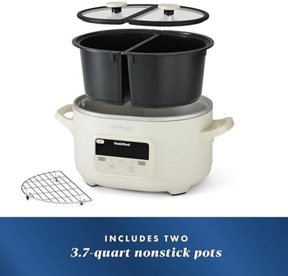 Crock-Pot MultiMeal Multicooker with Programmable Slow Cooker XWU4