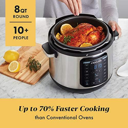 Crock-Pot 8 Quart Express Crock Multi-Use Pressure Cooker I1VH