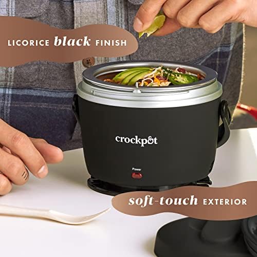 Crock-Pot Electric Lunch Box Food Warmer 20oz – Black 5DTF