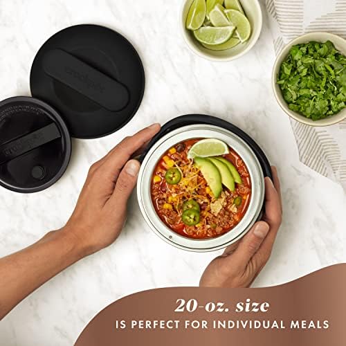 Crock-Pot Electric Lunch Box Food Warmer 20oz – Black 5DTF