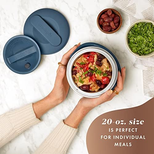 Crock-Pot Electric Lunch Box Food Warmer 20oz – Faded Blue JDBO