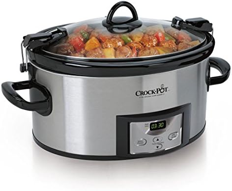Crock-Pot Cook & Carry 6 Quart Programmable Slow Cooker YXMW