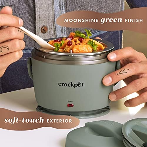 Crock-Pot Portable Electric Lunch Box Food Warmer – Green XK6L
