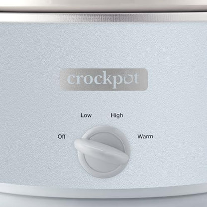 Crock-Pot 4.5 Quart Manual Slow Cooker – Macaroon Blue 1OFO