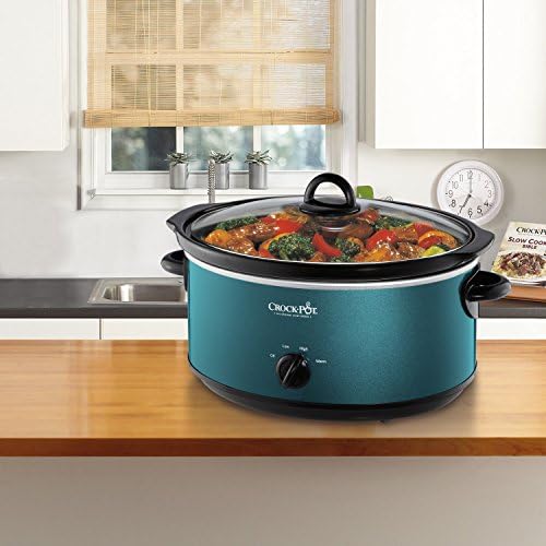 Crock-Pot 7 Quart Manual Slow Cooker – Turquoise R8ZK
