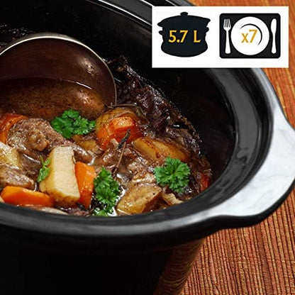 Crock-Pot Cook & Carry 6 Quart Portable Slow Cooker INYT