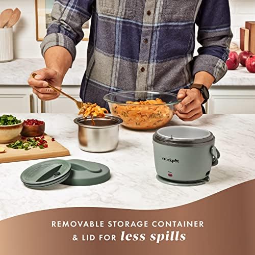 Crock-Pot Portable Electric Lunch Box Food Warmer – Green XK6L