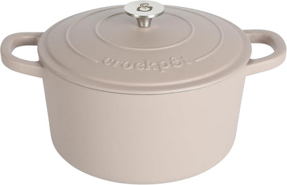 Crock-Pot 3 Quart Enameled Cast Iron Dutch Oven – Aqua 9NT4