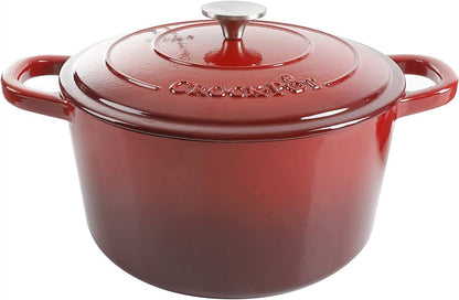Crock-Pot 3 Quart Enameled Cast Iron Dutch Oven – Aqua 9NT4