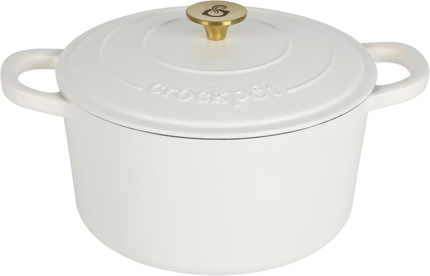 Crock-Pot 3 Quart Enameled Cast Iron Dutch Oven – Aqua 9NT4