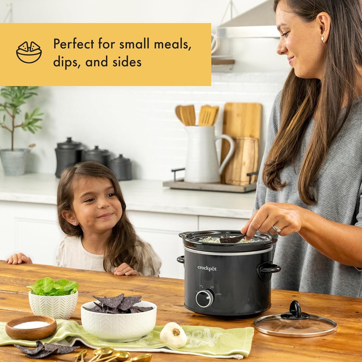 Crock-Pot 2 Quart Mini Slow Cooker – Classic Compact Cooker HWID